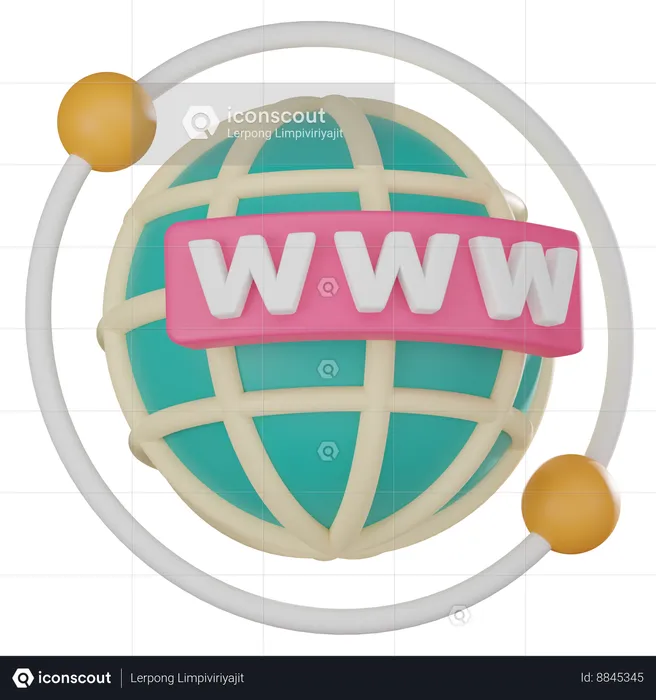 Www  3D Icon