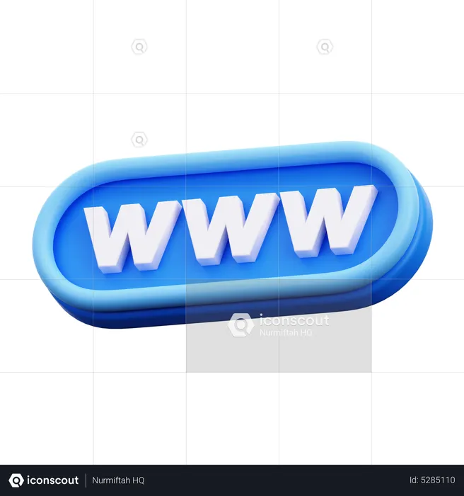 Www  3D Icon