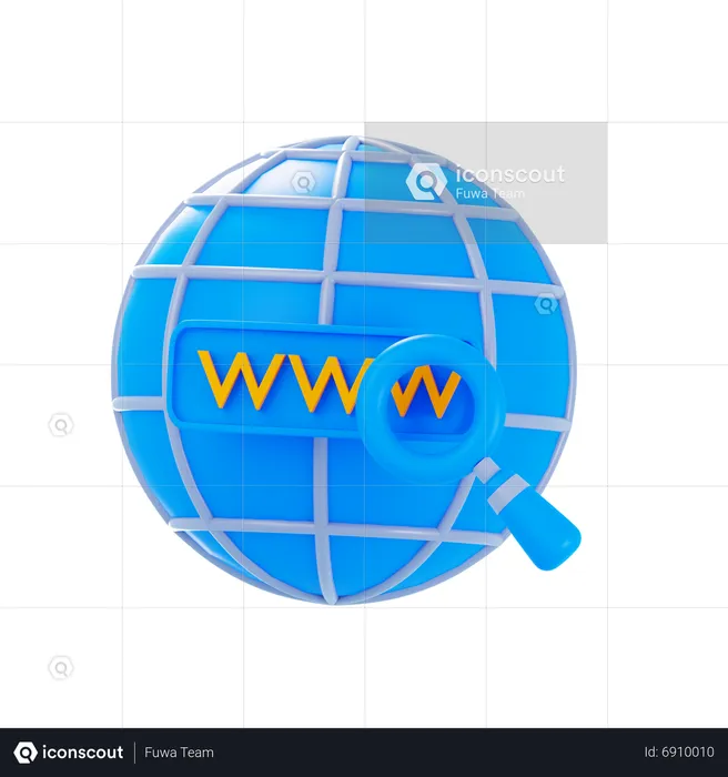 Www  3D Icon