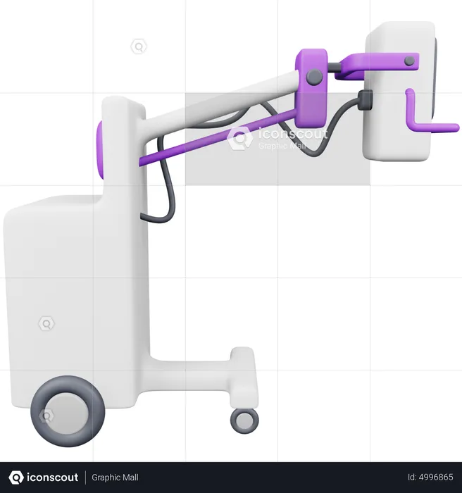 X-Ray Machine  3D Icon