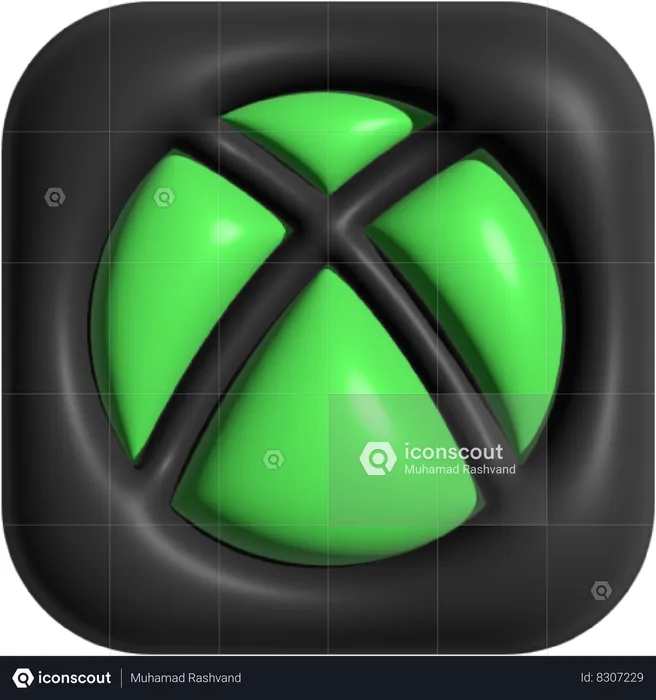 Xbox  3D Icon