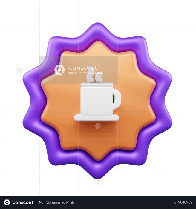 Xícara de café  3D Icon