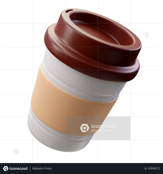 Xícara de café  3D Icon