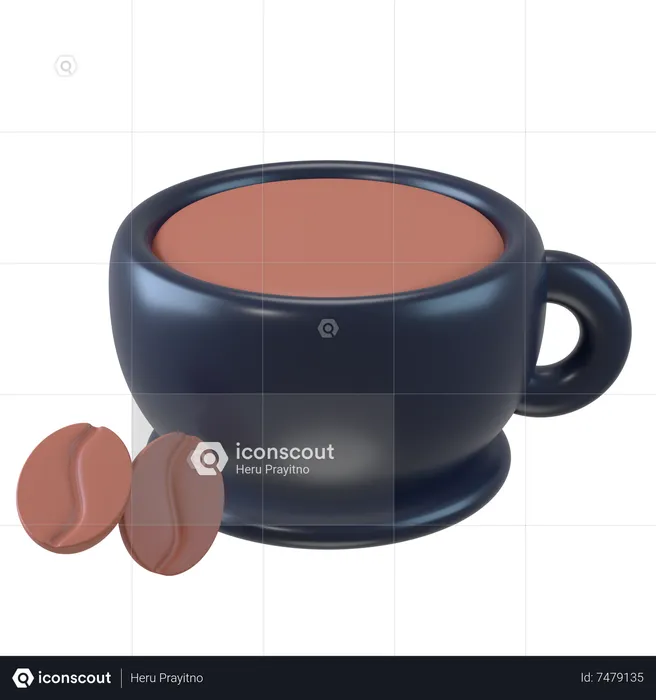 Xícara de café  3D Icon