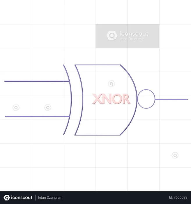 Xnor  3D Icon