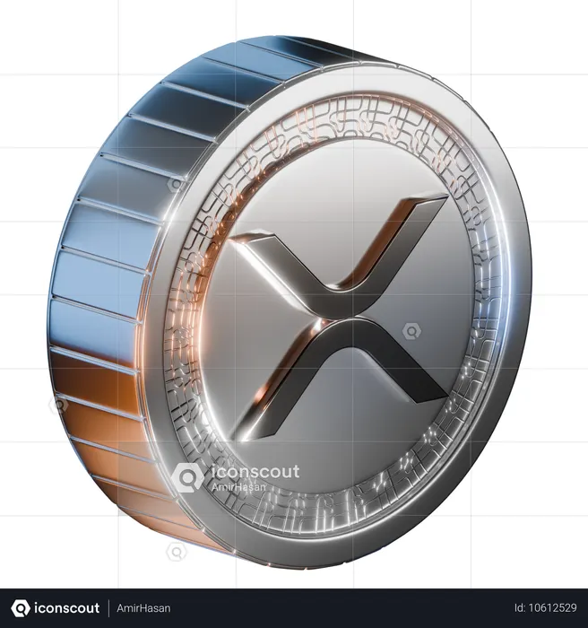 Xrp Coin  3D Icon