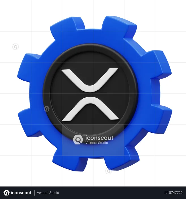 Equipo xrp  3D Icon