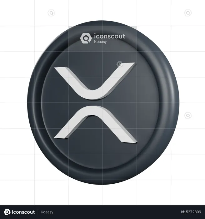 XRP-Münze  3D Icon