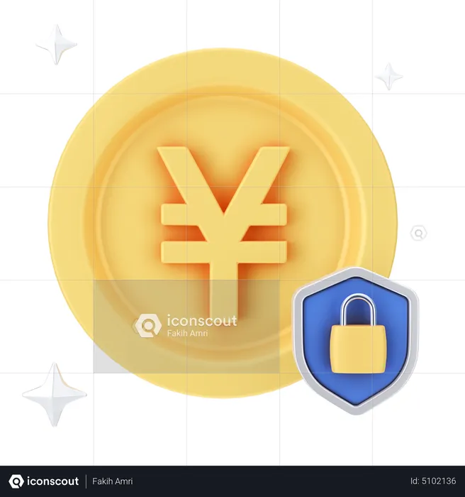 Yen Safety  3D Icon