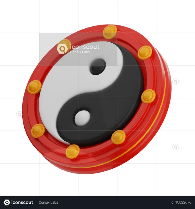 Yinyang  3D Icon