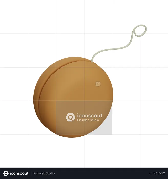 Yo yo  3D Icon