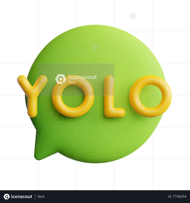 Yolo Emoji 3D Icon