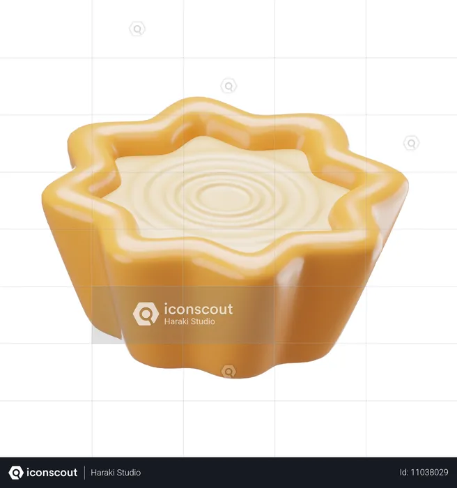 Pudding du yorkshire  3D Icon