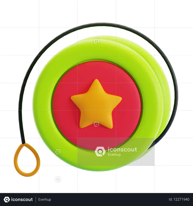 Yoyo  3D Icon
