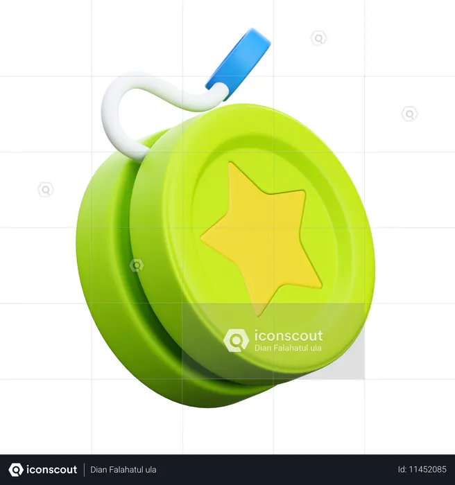 Yoyo  3D Icon