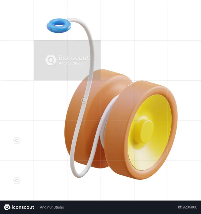 Yoyo  3D Icon