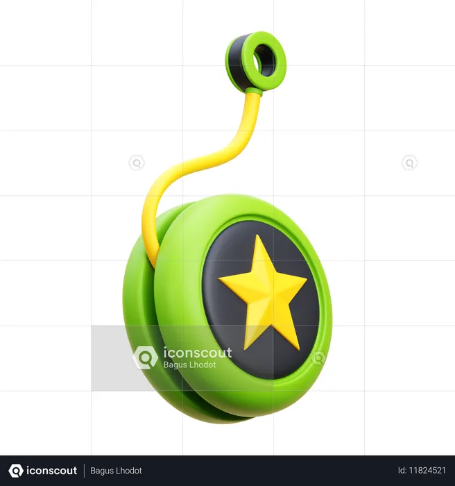 Yoyo  3D Icon