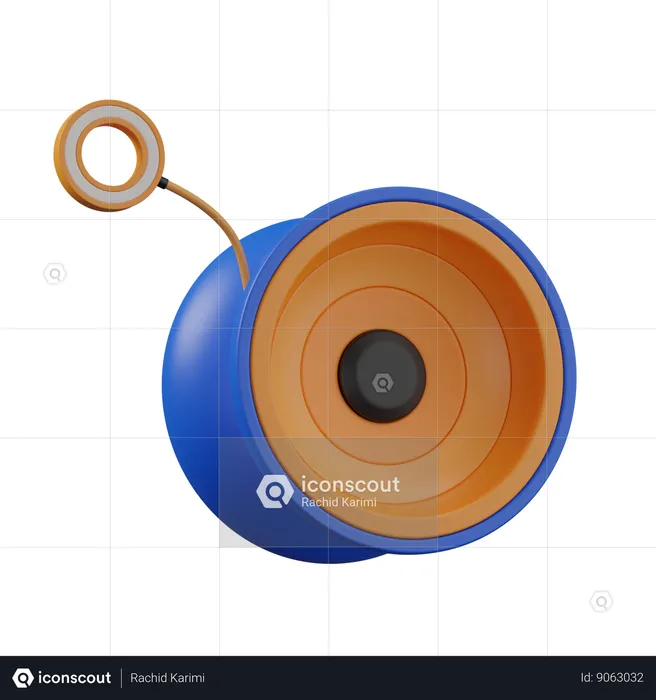 Yoyo  3D Icon