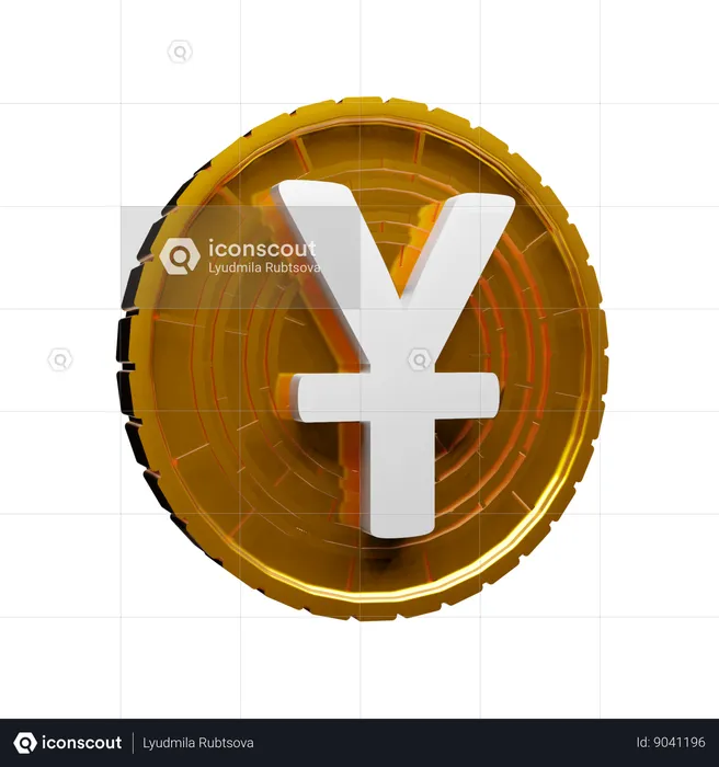 Yuan  3D Icon