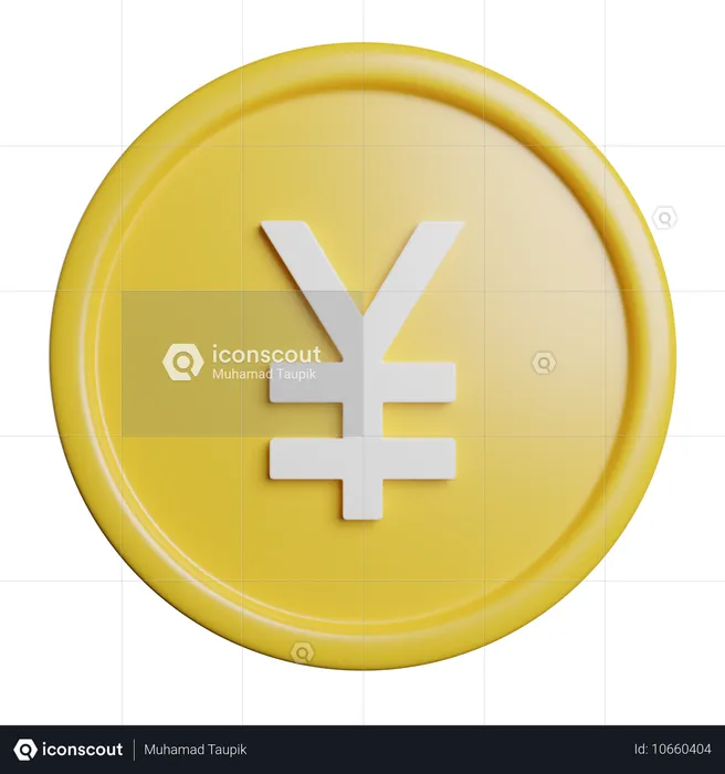 Yuan  3D Icon