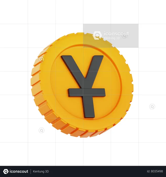 Yuan  3D Icon