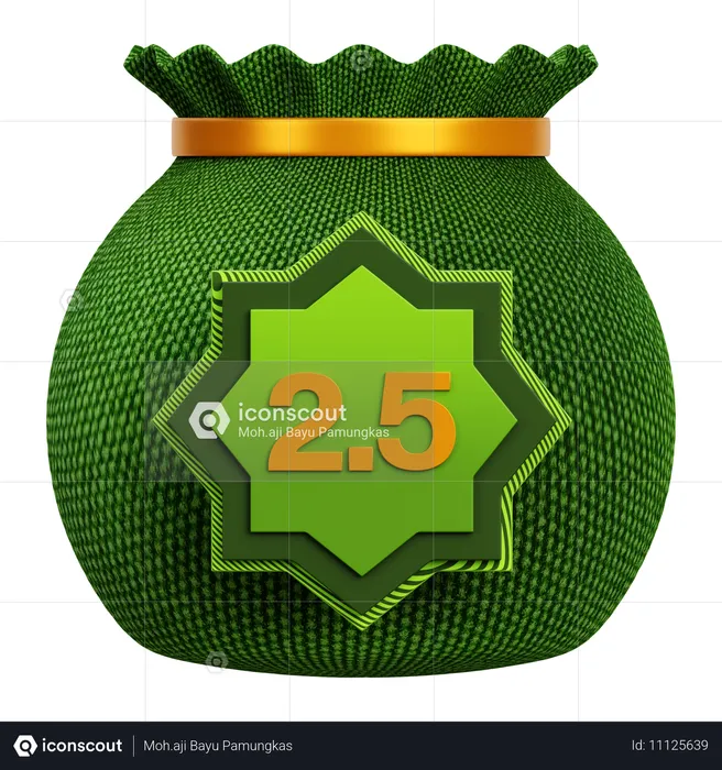 Zakat  3D Icon