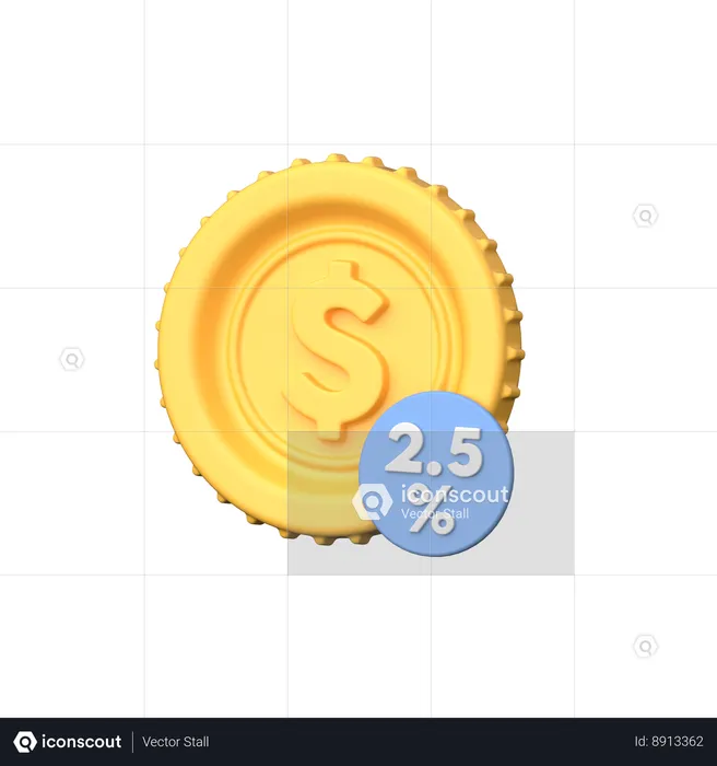 Zakat  3D Icon