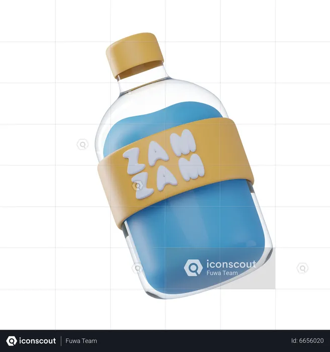 Agua zam zam  3D Icon