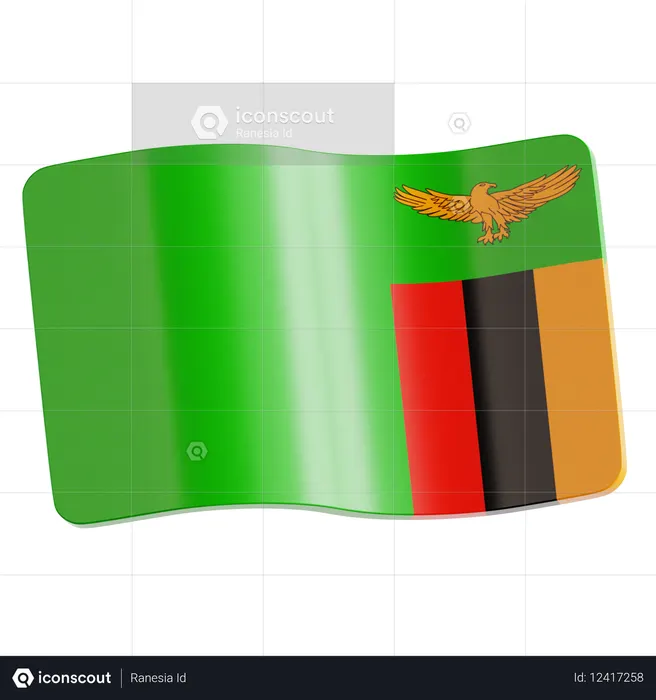 Zambia  3D Icon