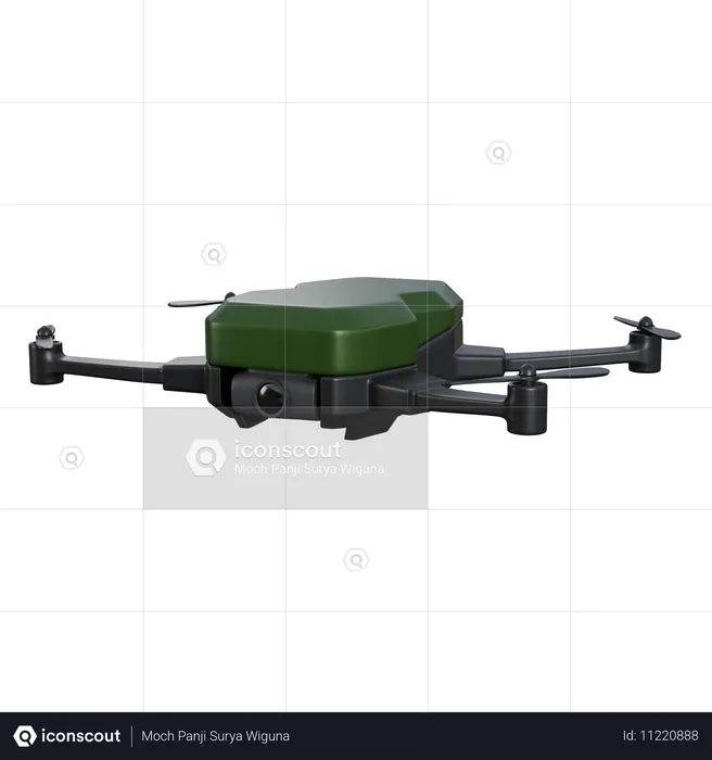 Drone  3D Icon