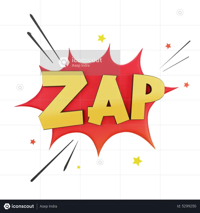 Zap  3D Icon
