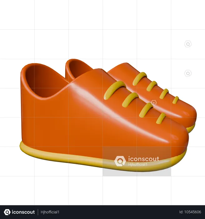 Zapatos para correr  3D Icon