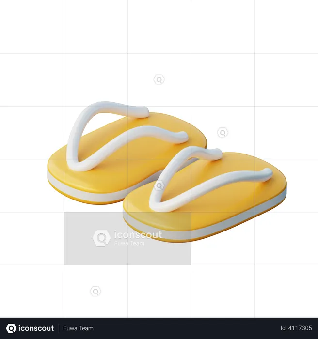 Zapatillas  3D Illustration