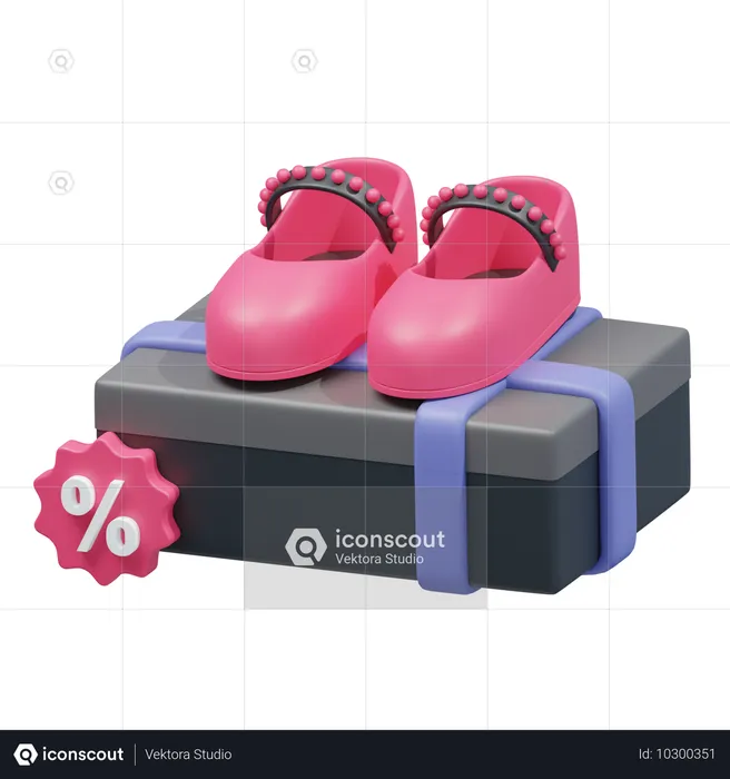 Oferta de zapatos  3D Icon