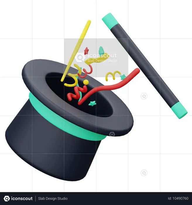 Tarnkappe  3D Icon