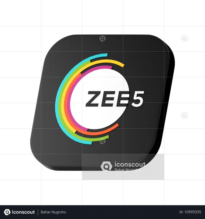 Zee 5 Logo Logo 3D Icon