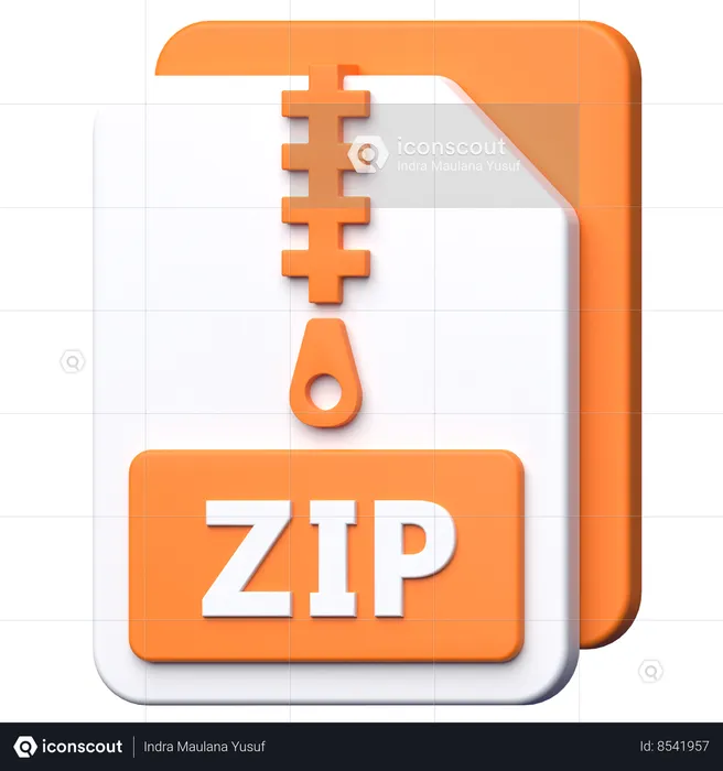 ZIP File  3D Icon