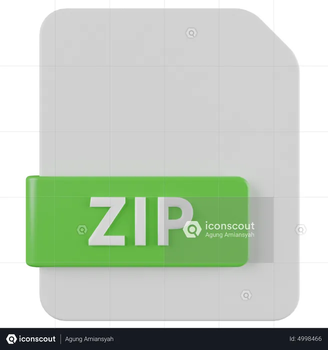 ZIP File  3D Icon