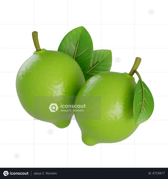 Zitronen  3D Icon