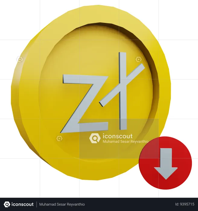 Zloty  3D Icon