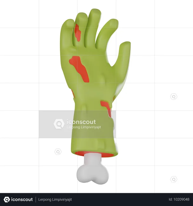 Zombiehand  3D Icon