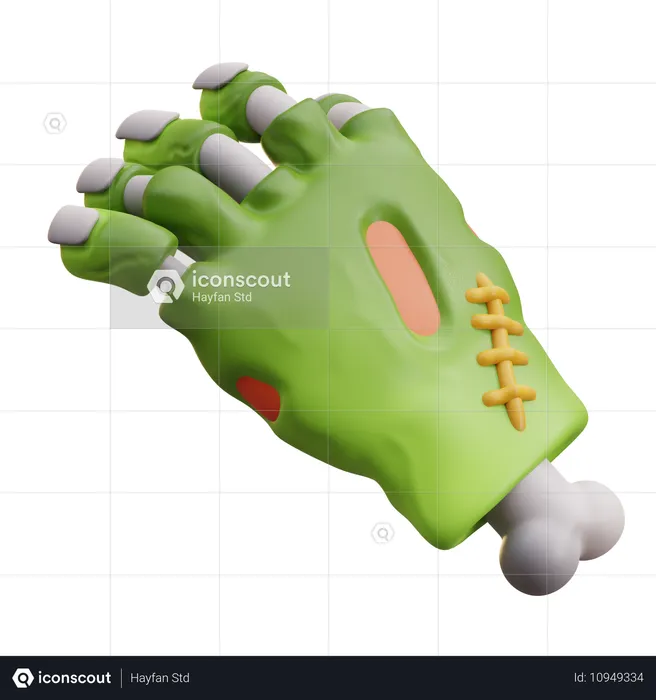 Zombiehand  3D Icon