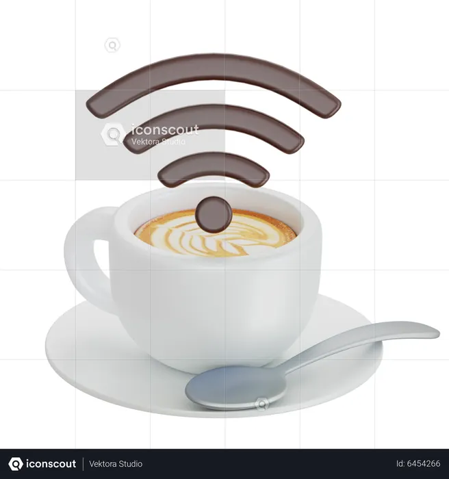 Zona de café  3D Icon