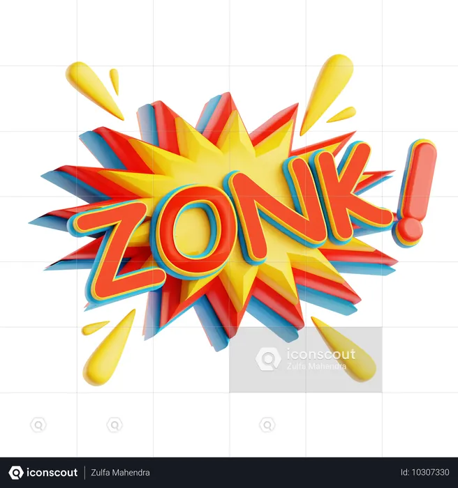 Zona  3D Icon