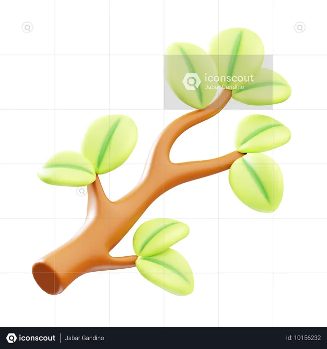Zweig  3D Icon