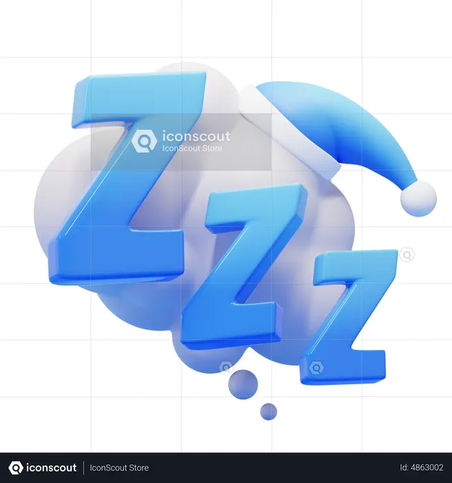 Zzz 3D Sticker - Free Download Miscellaneous 3D Stickers | IconScout