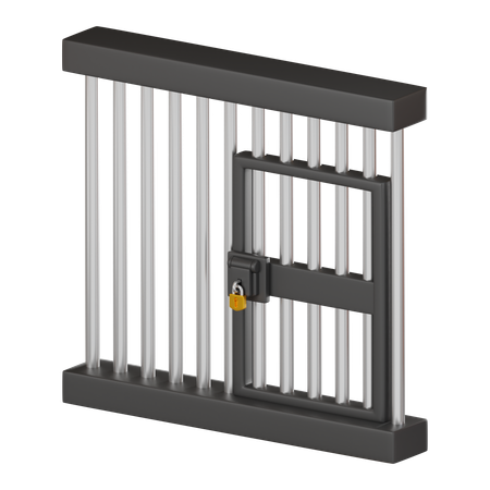 감옥  3D Icon