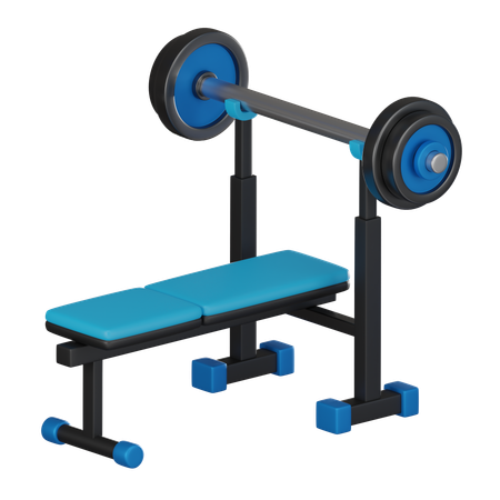 ベンチプレス  3D Icon