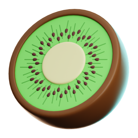 키위  3D Icon
