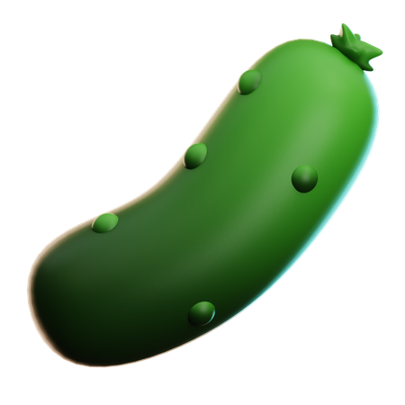 오이  3D Icon